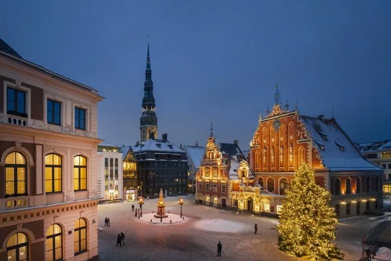 Kalėdinė Ryga: nuo Rotušės aikštės iki Art Nouveau kvartalo
